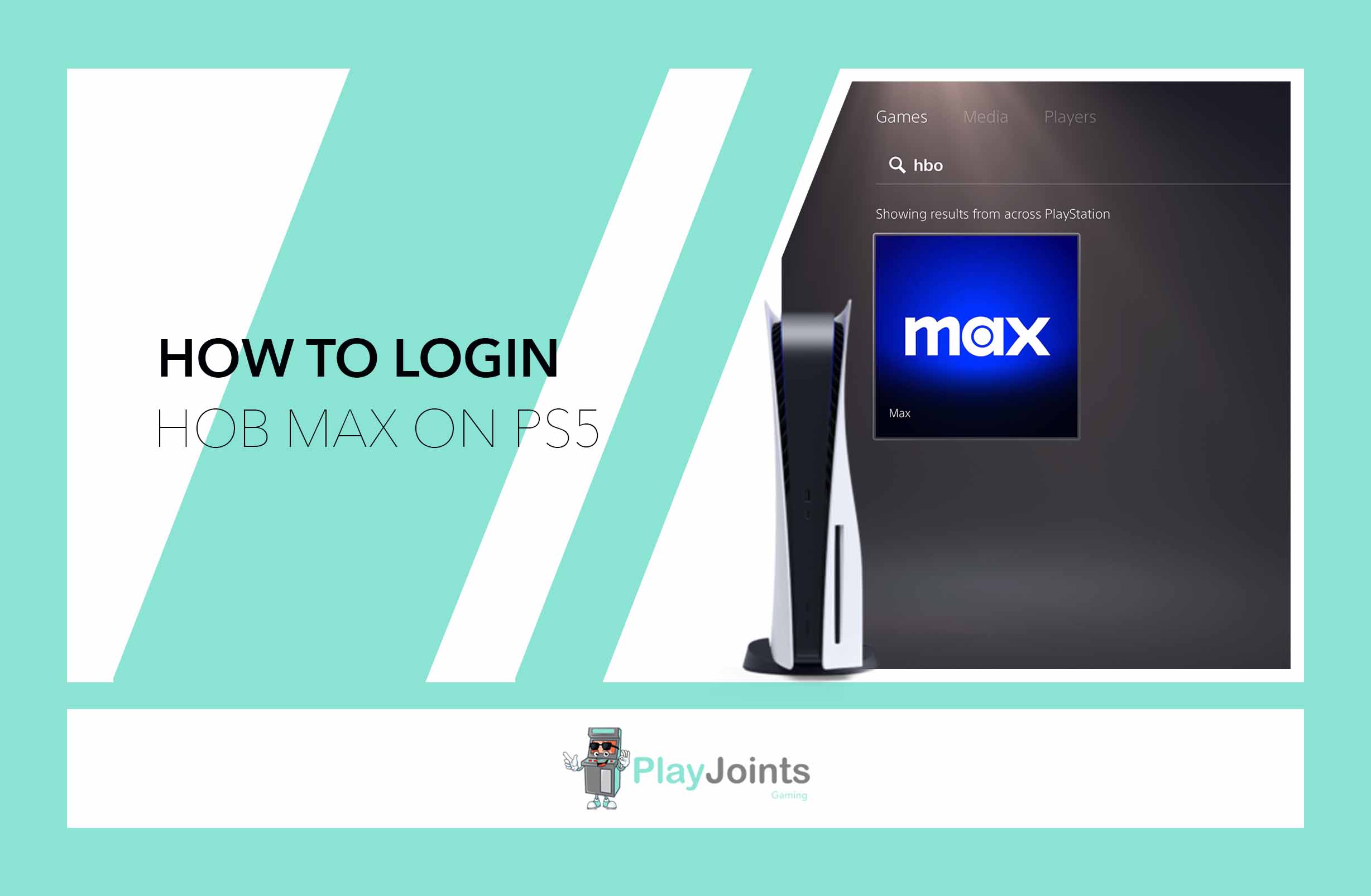 How to Login HBO Max on PS5