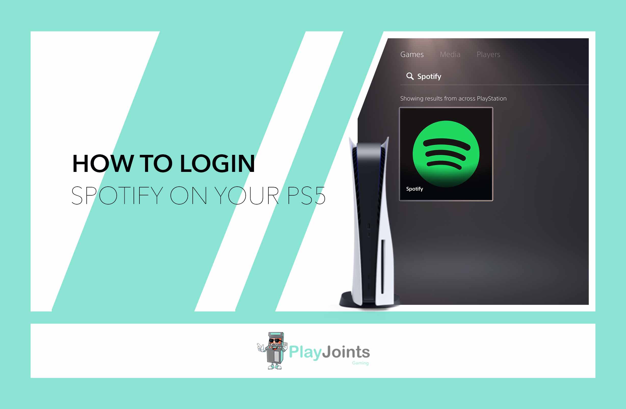 How to Login Spotify on your PS5